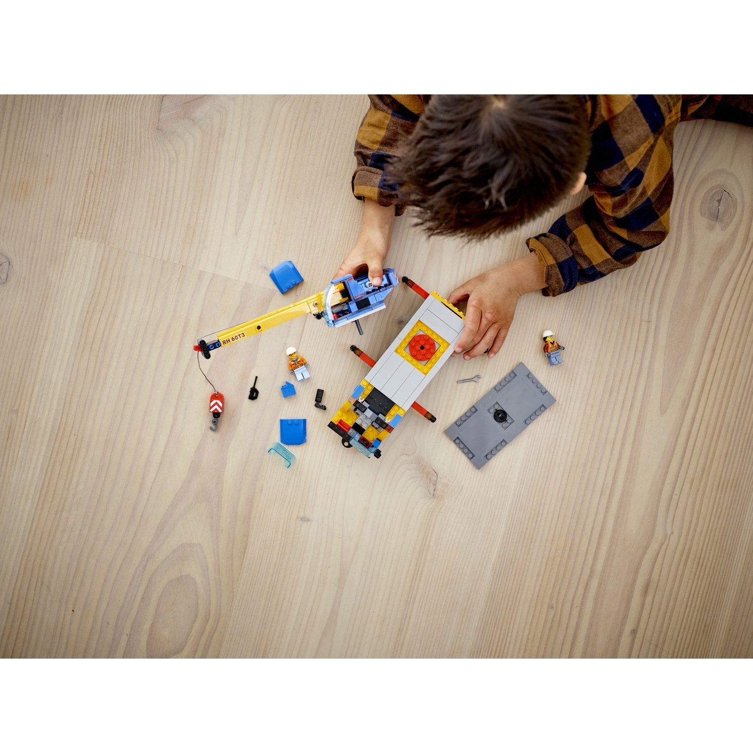 ليجو 60324 سيتي الرافعة المتنقلة مكعبات التركيب LEGO