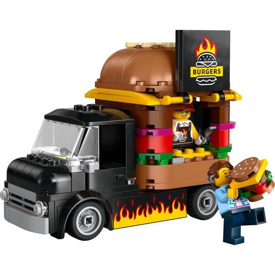 ليجو 60404 سيتي شاحنة برجر مكعبات التركيب LEGO
