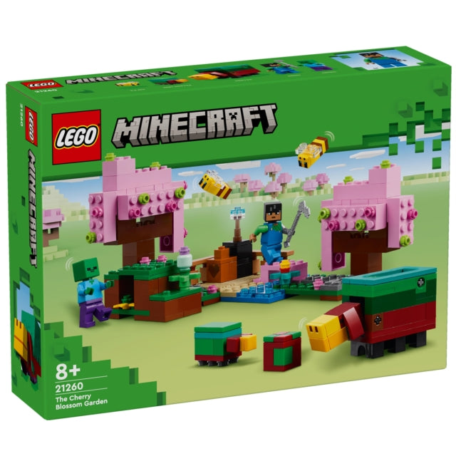 ليجو 21260 ماين كرافت حديقة أزهار الكرز مكعبات التركيب LEGO