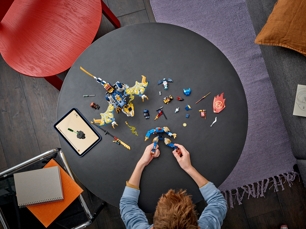 ليجو 71843 نينجاغو راكب التنين الميكانيكي مكعبات التركيب LEGO