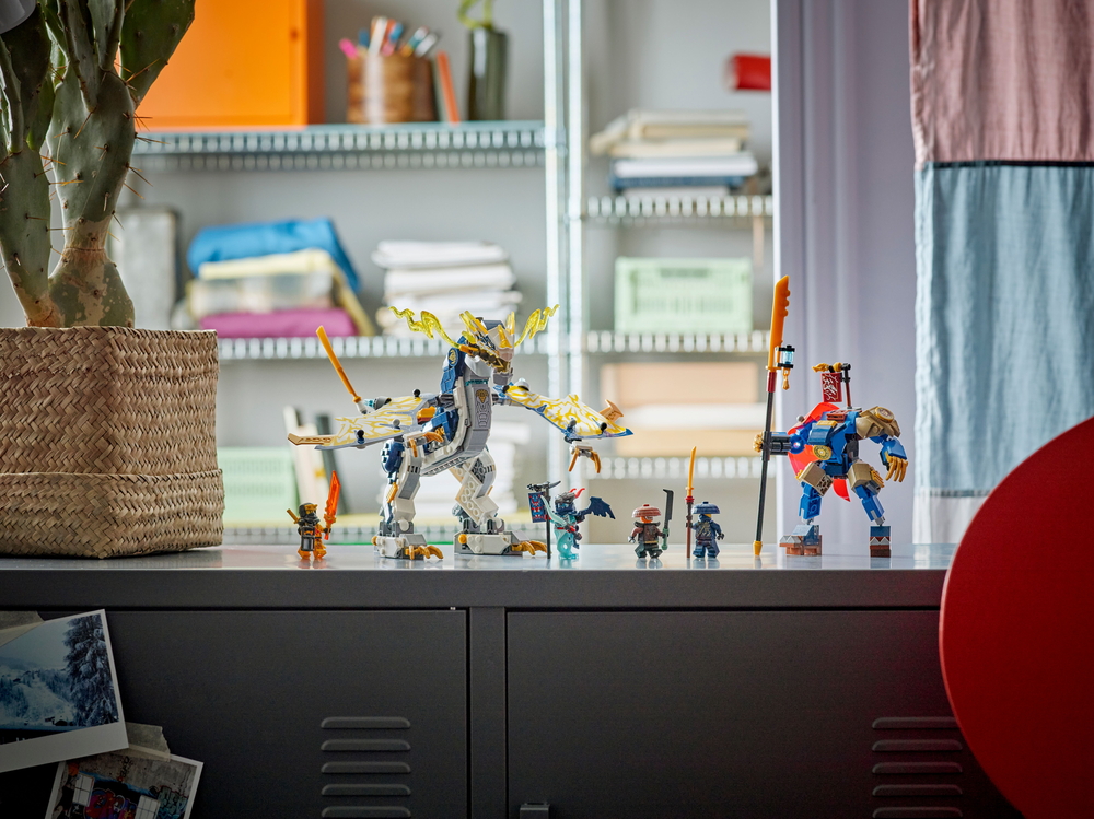 ليجو 71843 نينجاغو راكب التنين الميكانيكي مكعبات التركيب LEGO