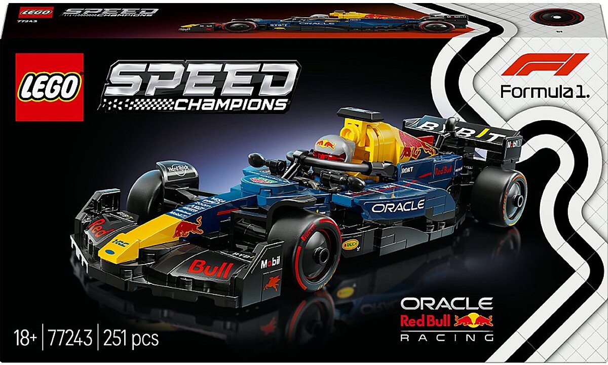ليجو سبيد 77243 سيارة فورمولا أوراكل مكعبات التركيب LEGO