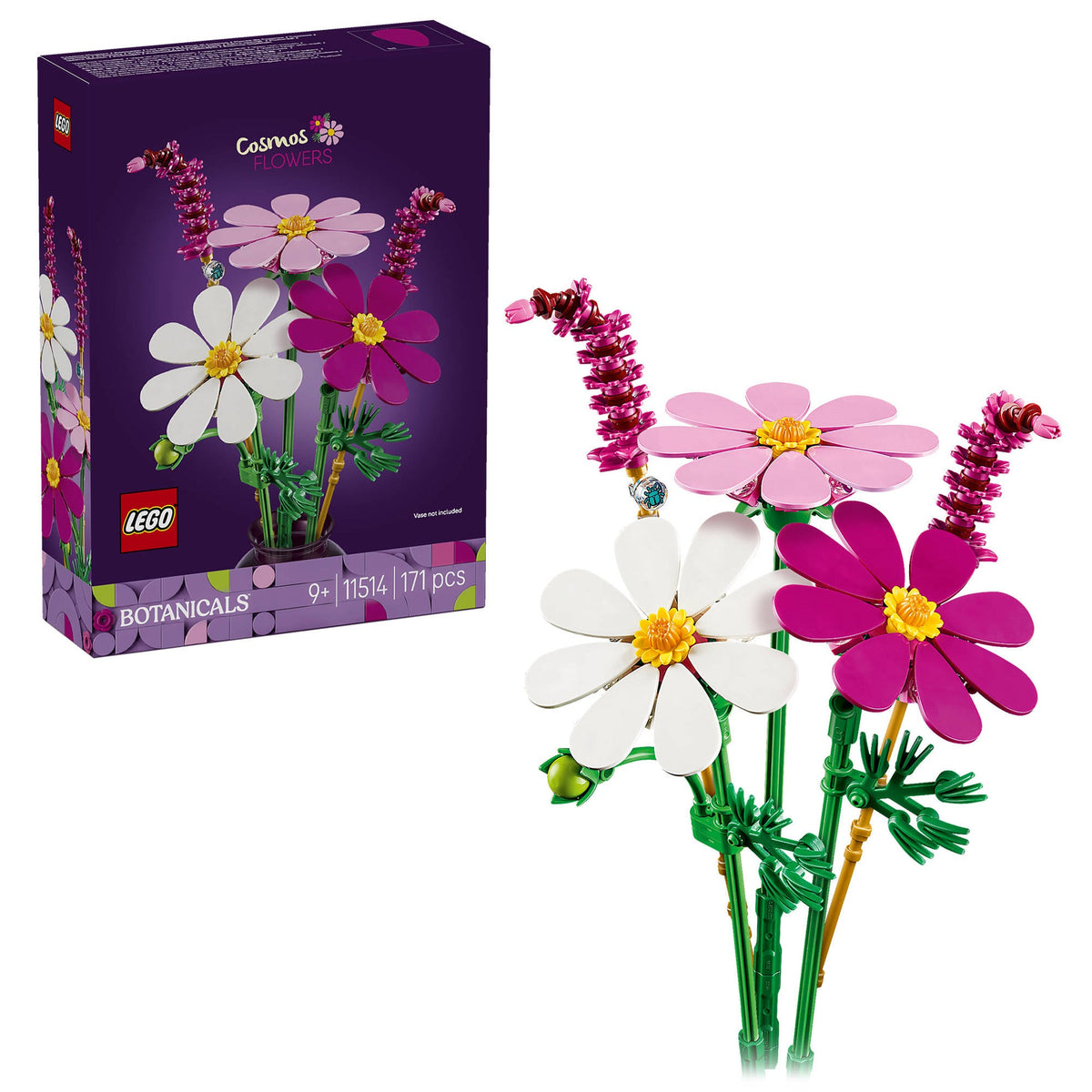 ليجو بوتانيكالز زهور الكوزموس 11514 مكعبات التركيب LEGO
