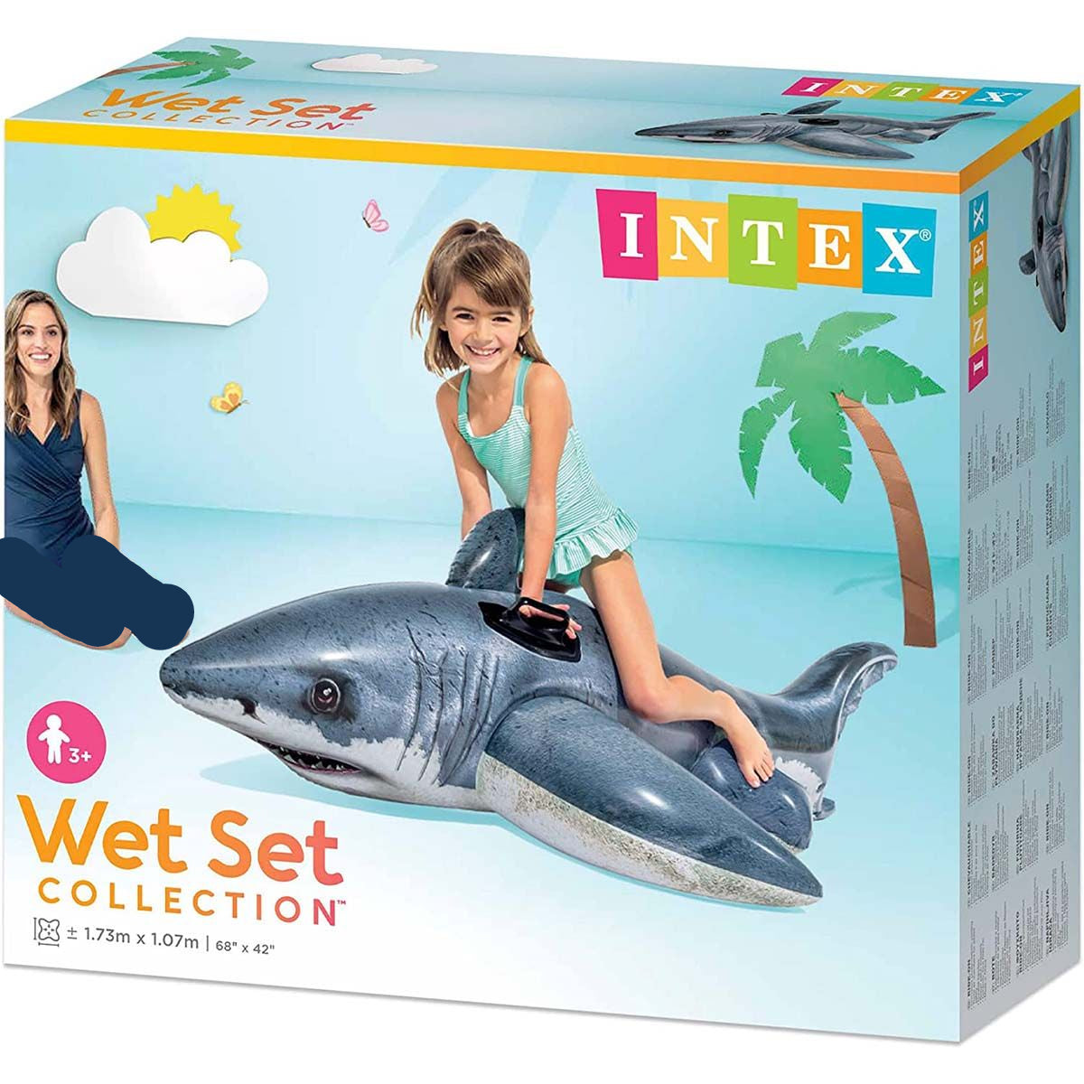 انتكس عوامة سباحه القرش عوامات ومراتب Intex