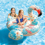 انتكس عوامة سباحة على شكل الفلامينغو الاستوائية عوامات ومراتب Intex