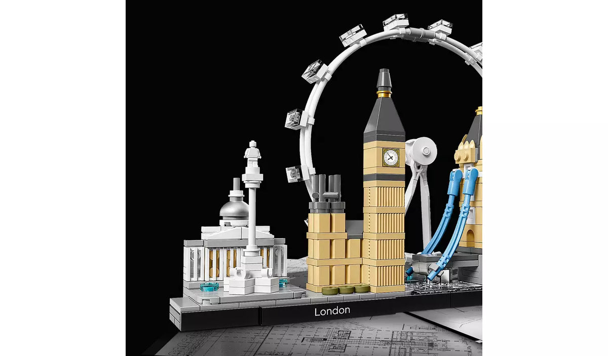 ليجو أركتكتشر مكعبات بناء مدينة لندن مكعبات التركيب LEGO
