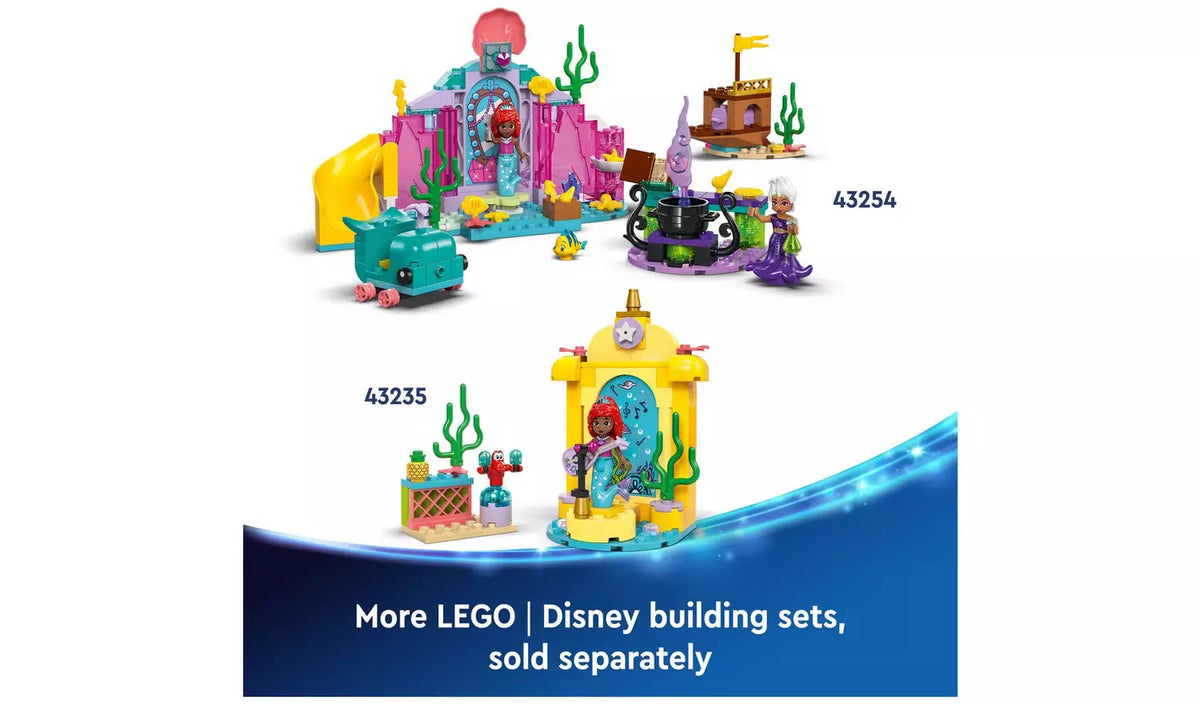 ليجو ديزني لعبة كريستال كافيرن لحورية البحر اريال مكعبات التركيب LEGO