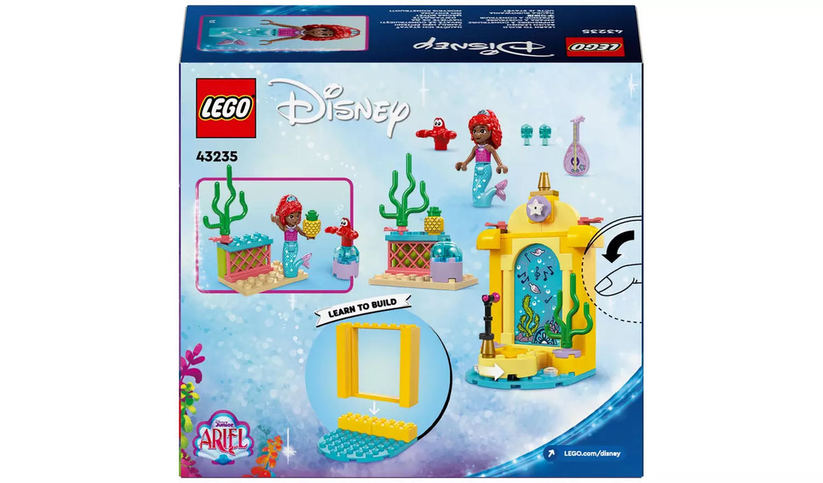 ليجو ديزني لعبة مسرح موسيقى اريل مكعبات التركيب LEGO