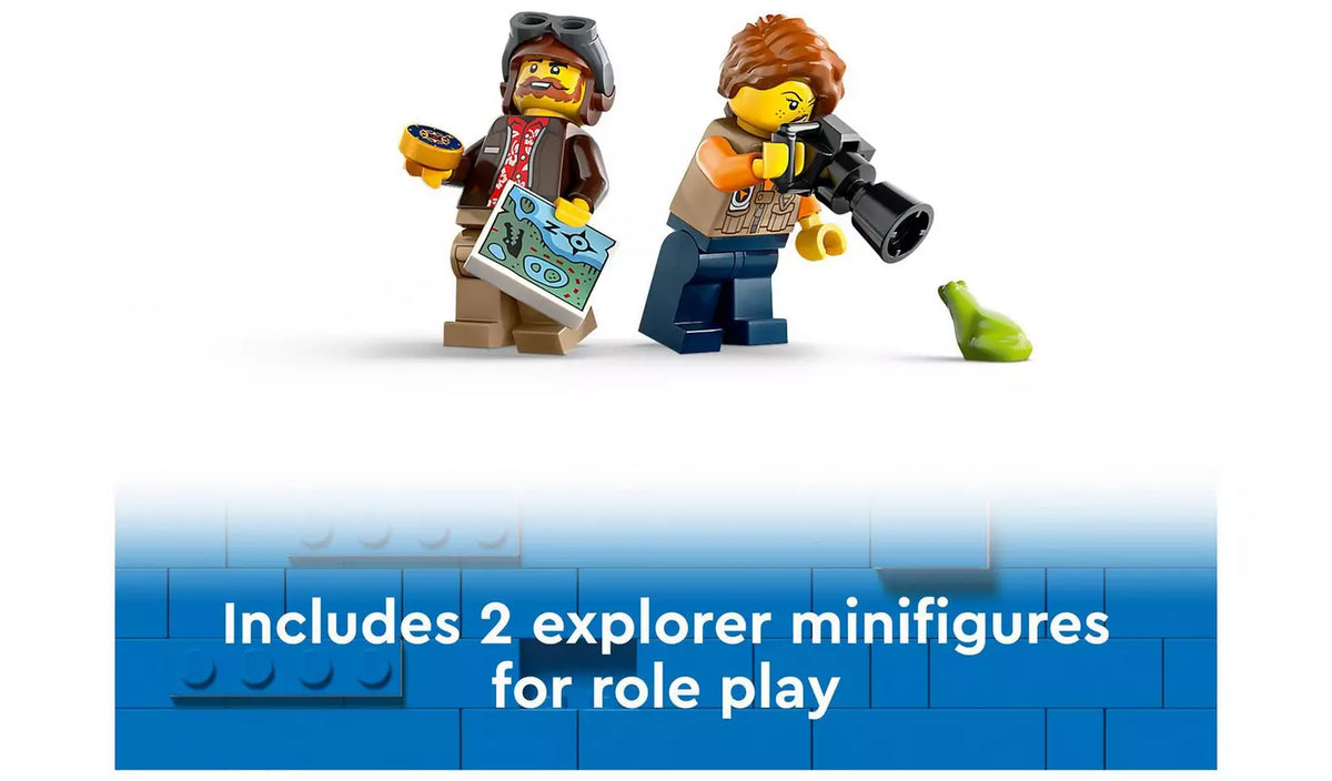 ليجو سيتي جانجل الطائرة المائية مكعبات التركيب LEGO