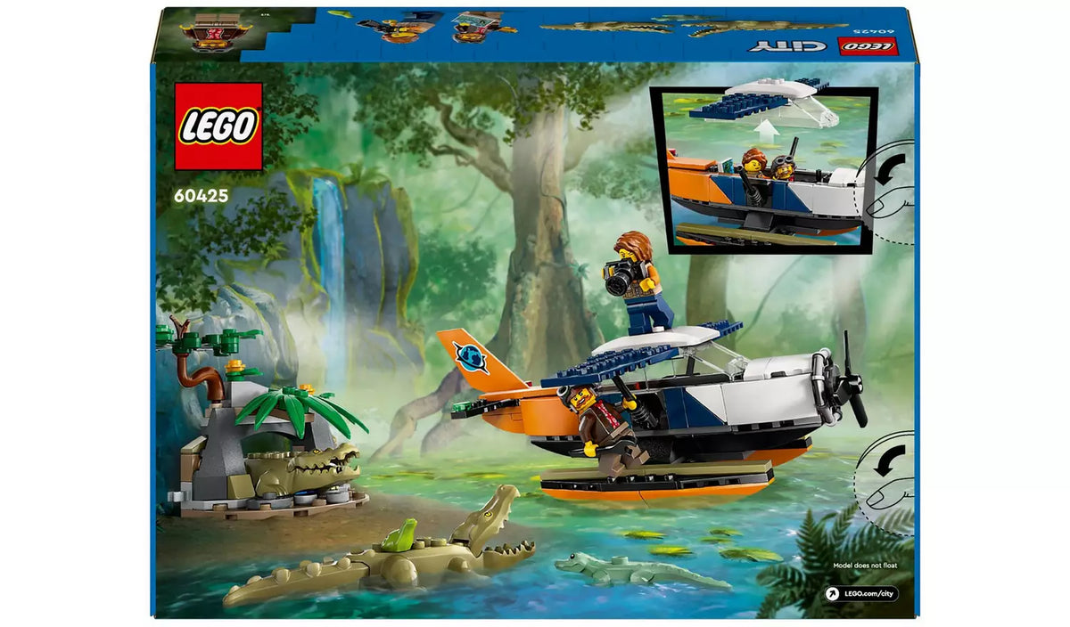ليجو سيتي جانجل الطائرة المائية مكعبات التركيب LEGO