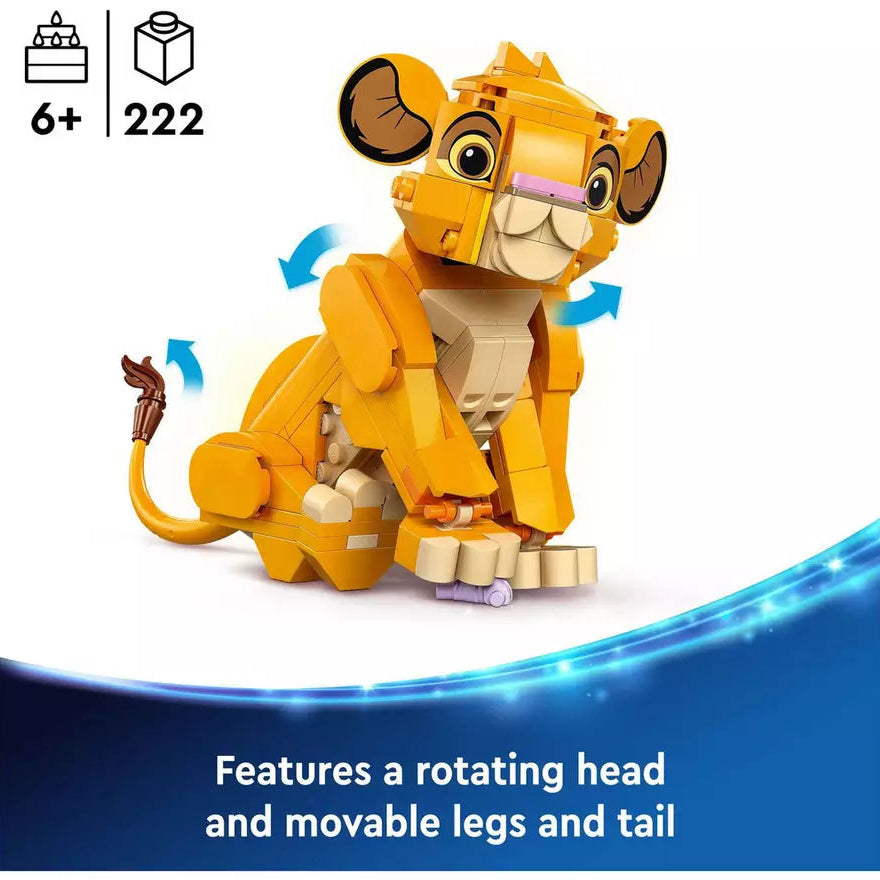 ليجو ديزني سيمبا الأسد الملك مكعبات التركيب LEGO