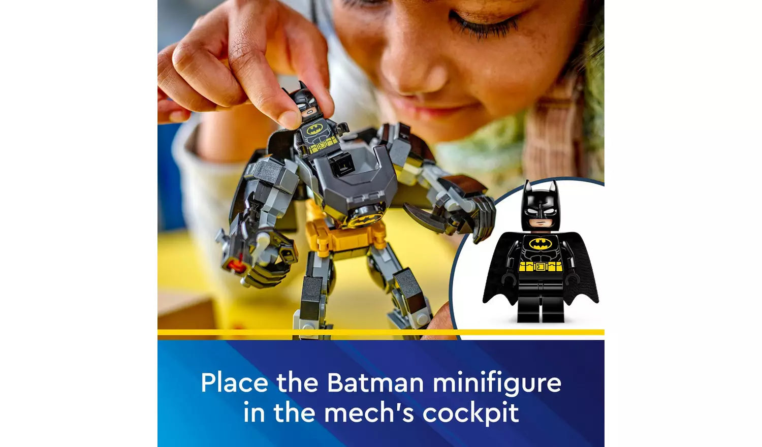 ليجو دي سي درع ميكانيكي من باتمان مكعبات التركيب LEGO