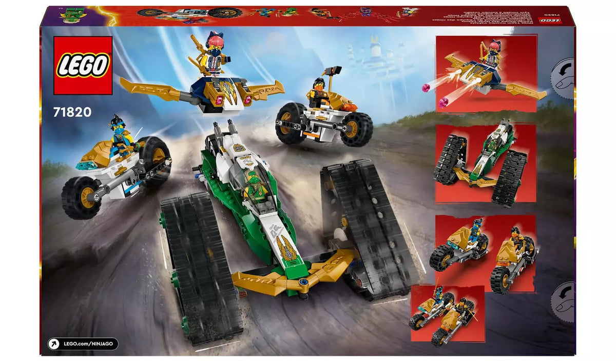 ليجو نينجاغو لعبة سيارة تيم كومبو من سلسلة نينجا مكعبات التركيب LEGO