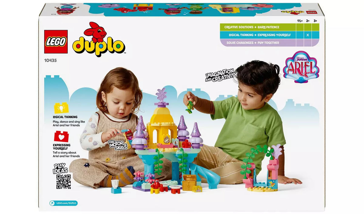 ليجو دبلو قصر أريل السحري تحت الماء مكعبات التركيب LEGO