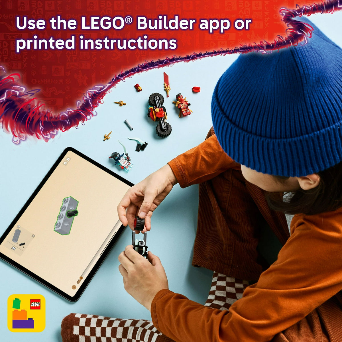 ليجو 71838 نينجاغو سرعة الدراجات النارية مكعبات التركيب LEGO