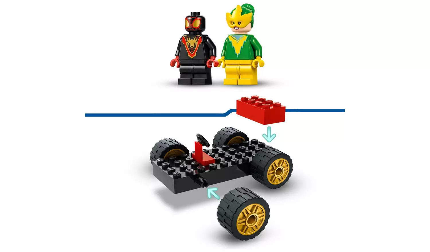 ليجو مارفل مركبة الحفر الدوارة سوبر هيرو مكعبات التركيب LEGO