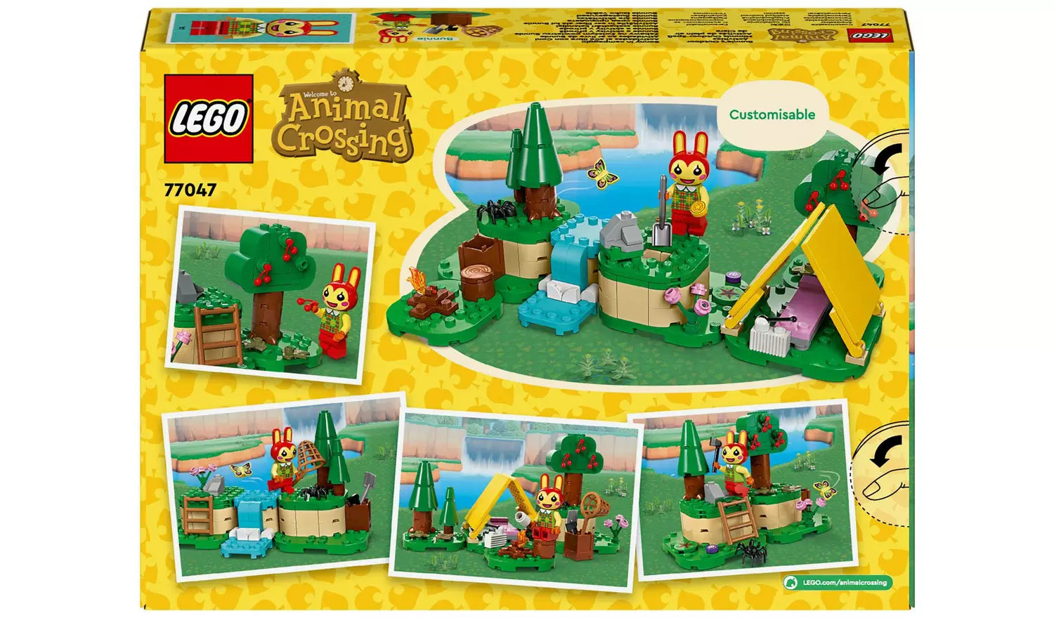 لبجو انيمال كروسينج لعبة مكعبات بناء باني مكعبات التركيب LEGO