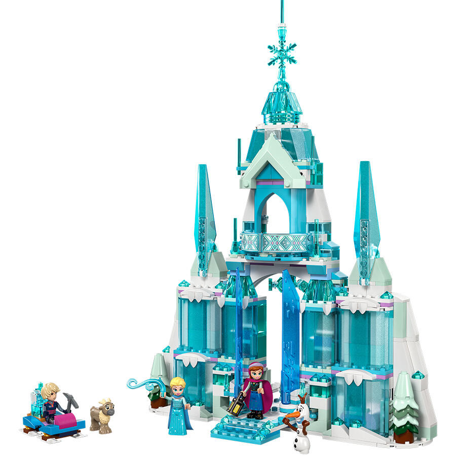 ليجو ديزني فروزن ألاميرة إلسا قصر الجليد مكعبات التركيب LEGO
