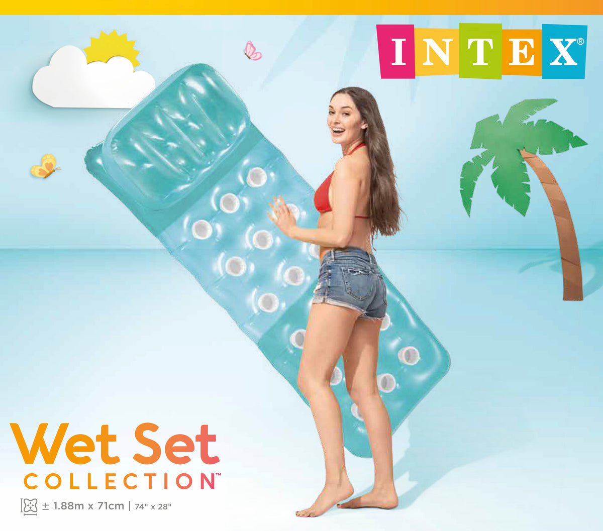 انتكس عوامة قابلة للنفخ متنوع عوامات ومراتب Intex