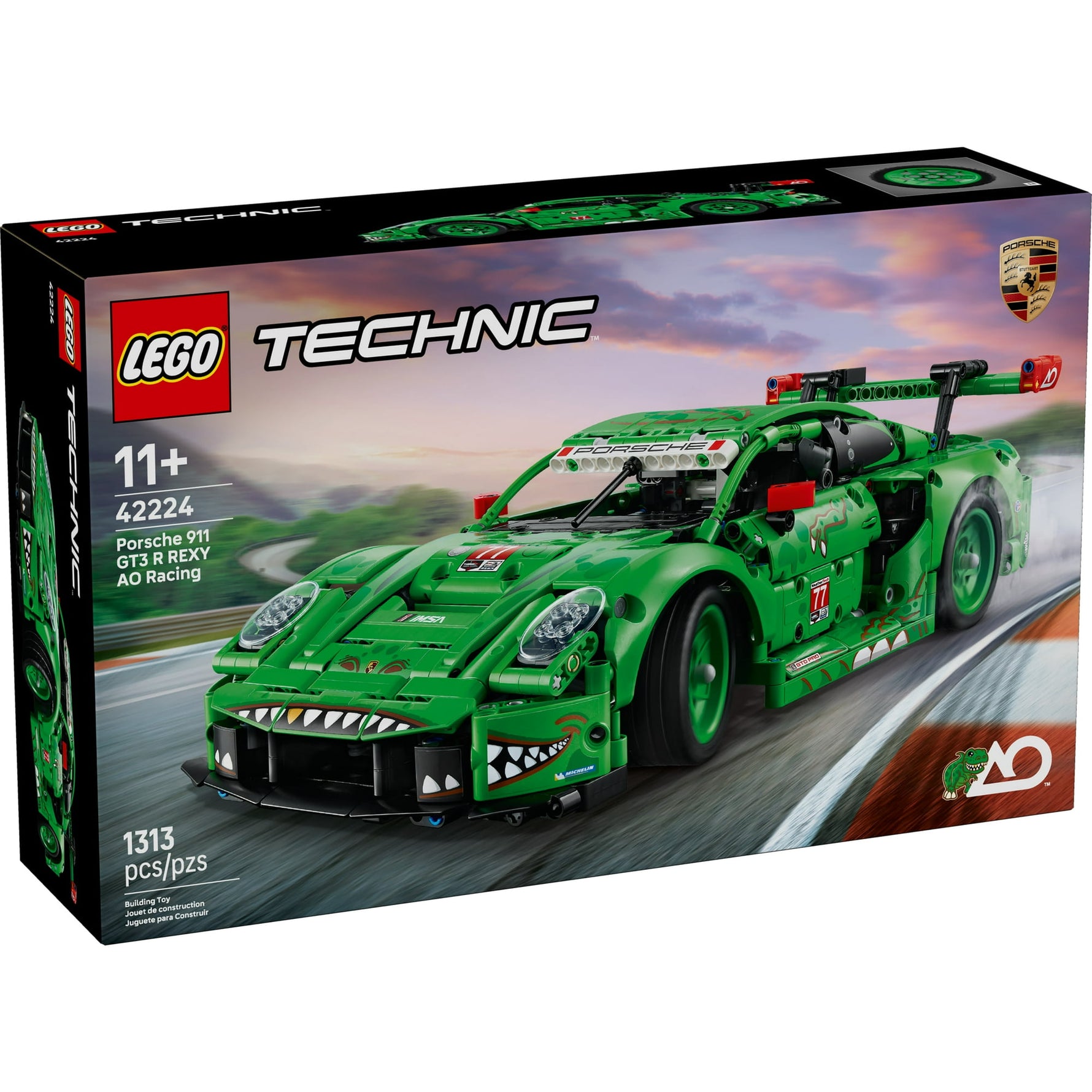 ليجو 42224 تكنيك سيارة سباق بورش 911 مكعبات التركيب LEGO