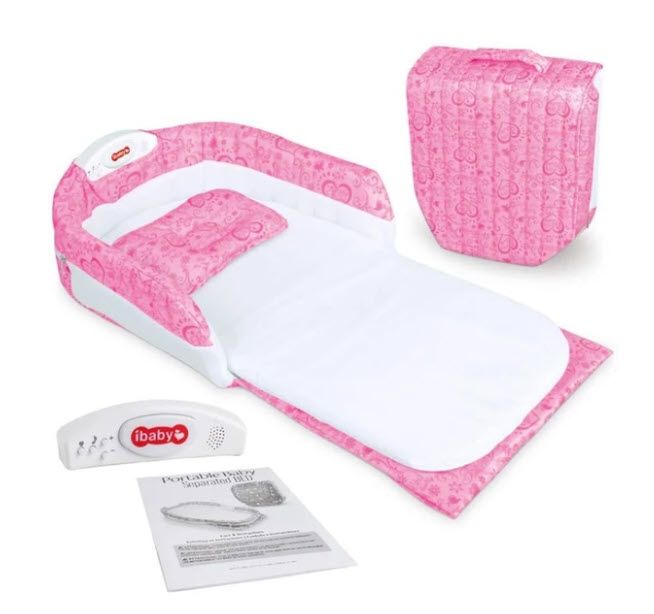 سرير محمول منفصل للأطفال الوان متنوعة بساط للمواليد LOCAL