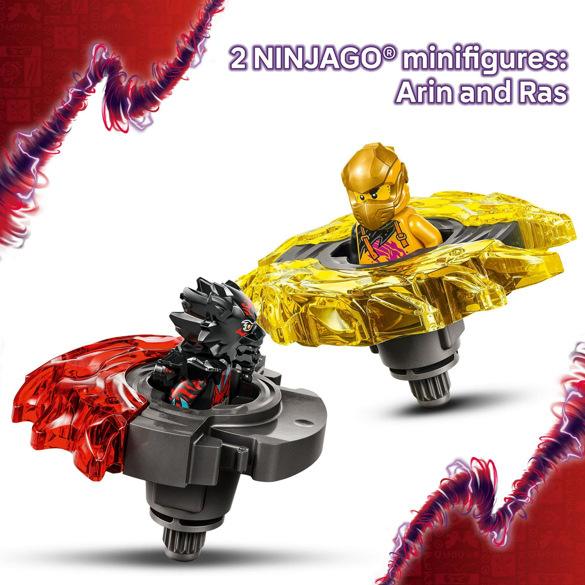 ليجو 71826 نينجاغو معركة دراجون سبينجيتسو مكعبات التركيب LEGO