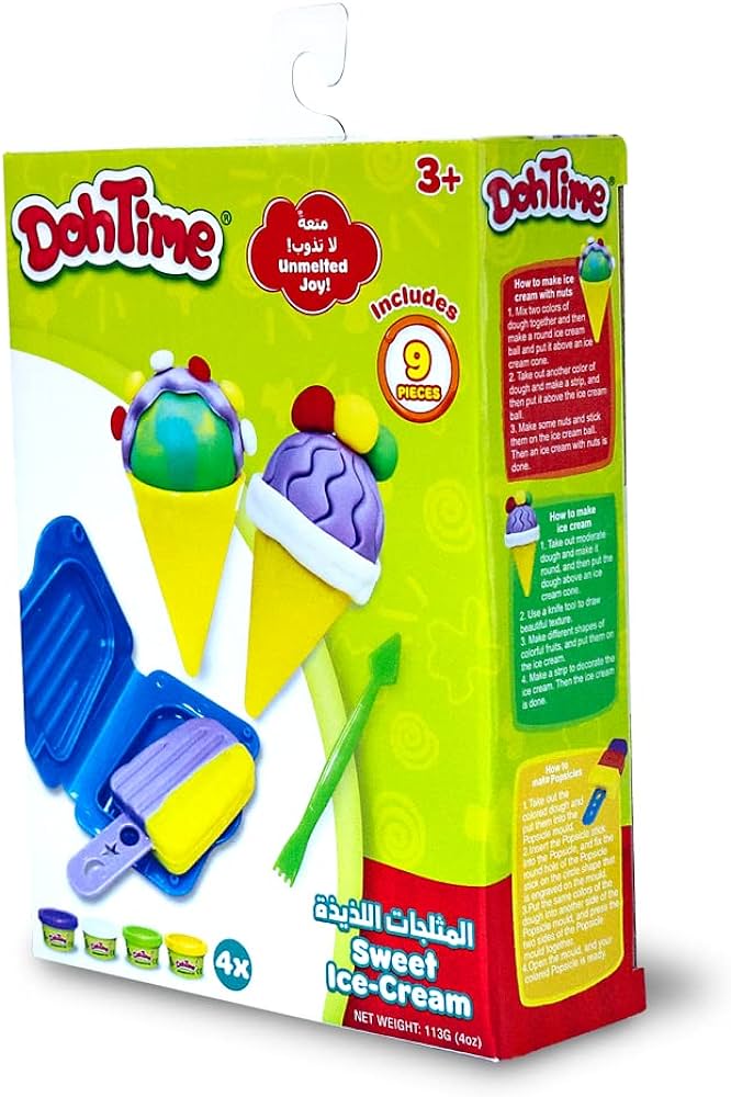 دوه تايم صلصال سويت ايسكريم الصلصال والمعجون DohTime
