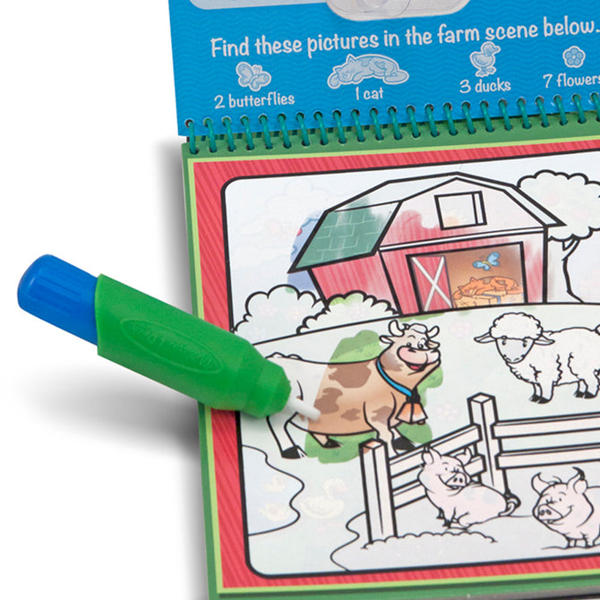 ميلسا آند دوج دفتر ووتر واو الحيوانات رسم و تلوين Melissa and Doug