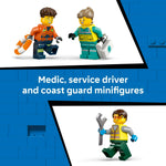 ليجو 60505 سيتي دمج الطائرة وشاحنة الخدمة مكعبات التركيب LEGO