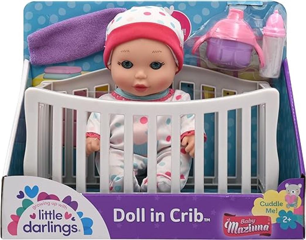 بيبي مزيونة دمية ليتل دارلينجز ان كريب دمى المواليد Baby Maziuna