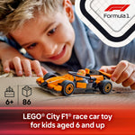 ليجو 60442 سيتي سيارة سباق ماكلارين مكعبات التركيب LEGO