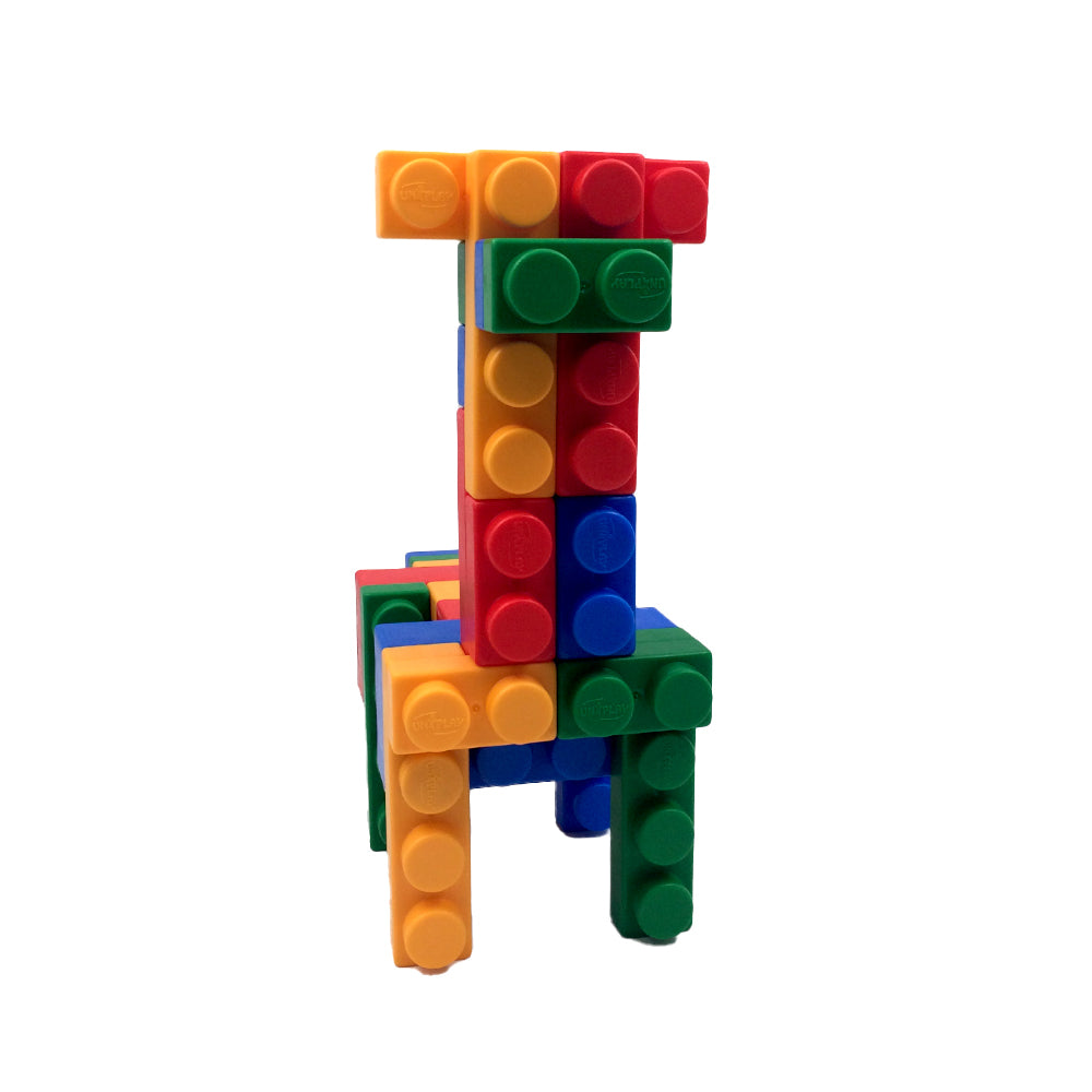 يونيبلاي مكعبات بناء ميكس سوفت 36 قطعة المكعبات الكبيرة UNiPLAY