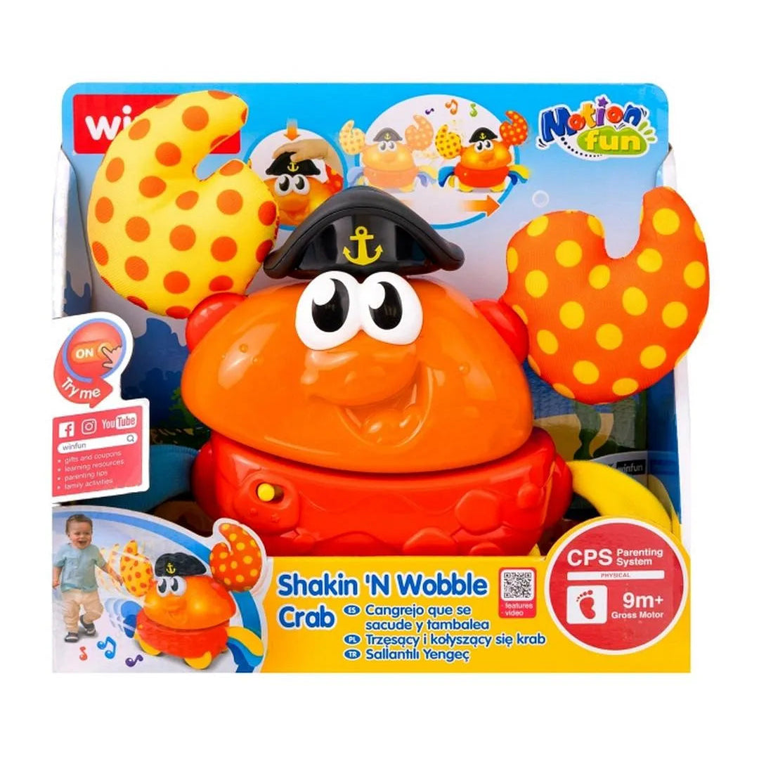 وين فن لعبة السلطعون متذبذب مواليد تفاعلي WinFun