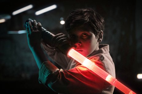 لعبة سيف الطاقة الأحمر قابل للتمدد والانكماش تقمص الأدوار Power Saber