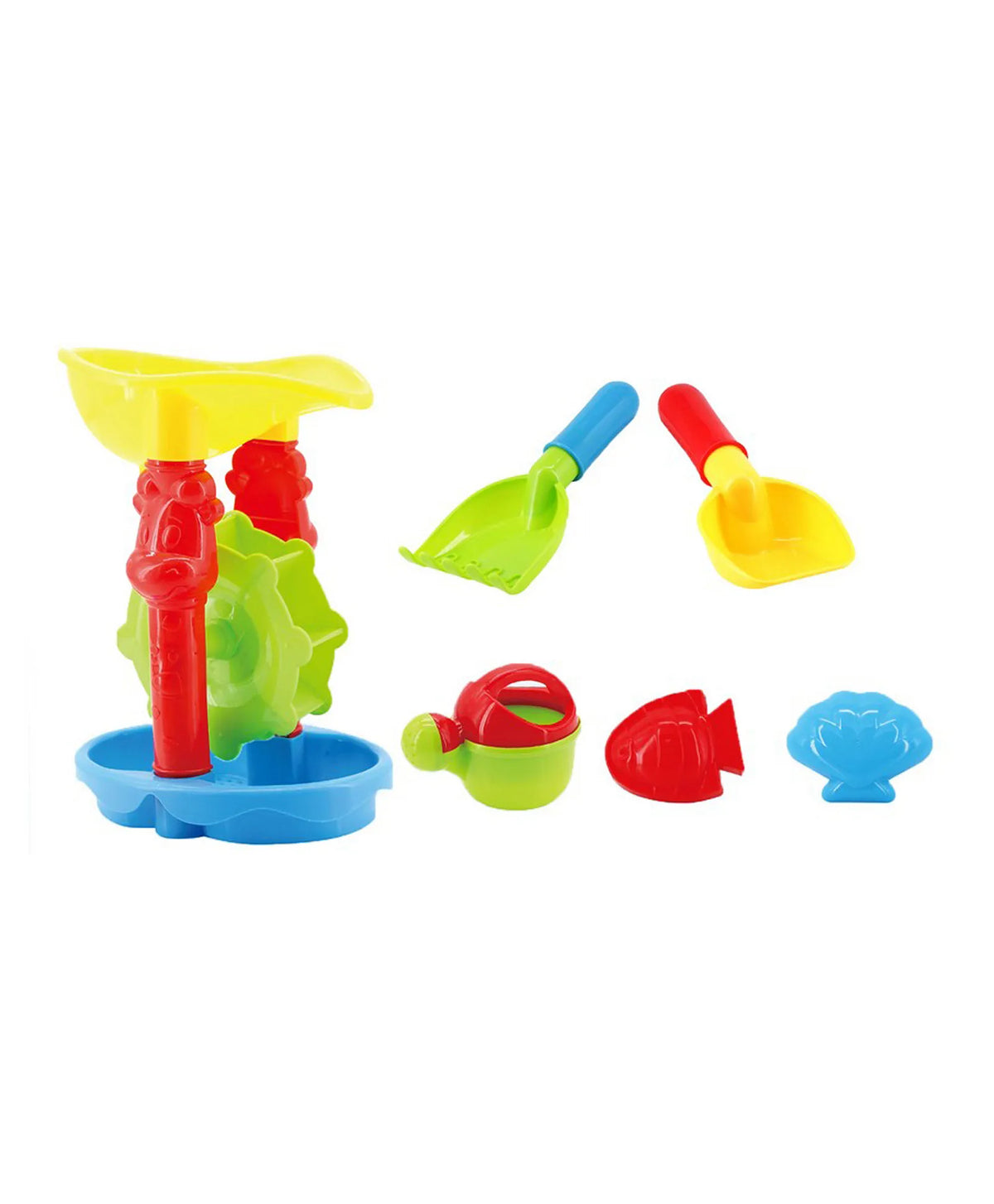 موندو ألعاب رمل سامرز من 6 قطع ألعاب الرمل والبحر Mondo