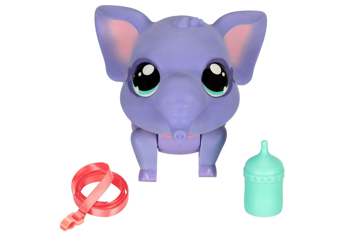 ليتل لايف بيتس لعبة الفيل إيلي مجسمات الحيوانات Little Live Pets