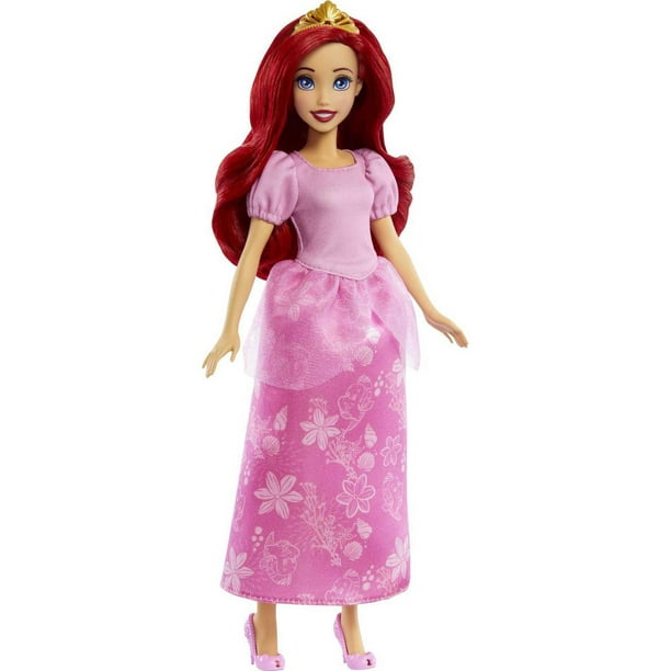 ديزني برينسس دمية الأميرة اريال 2 في 1 دمية مع اكسسوارات Disney