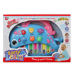 لعبة بيانو الحوت الوان متنوعة مواليد تفاعلي LOCAL