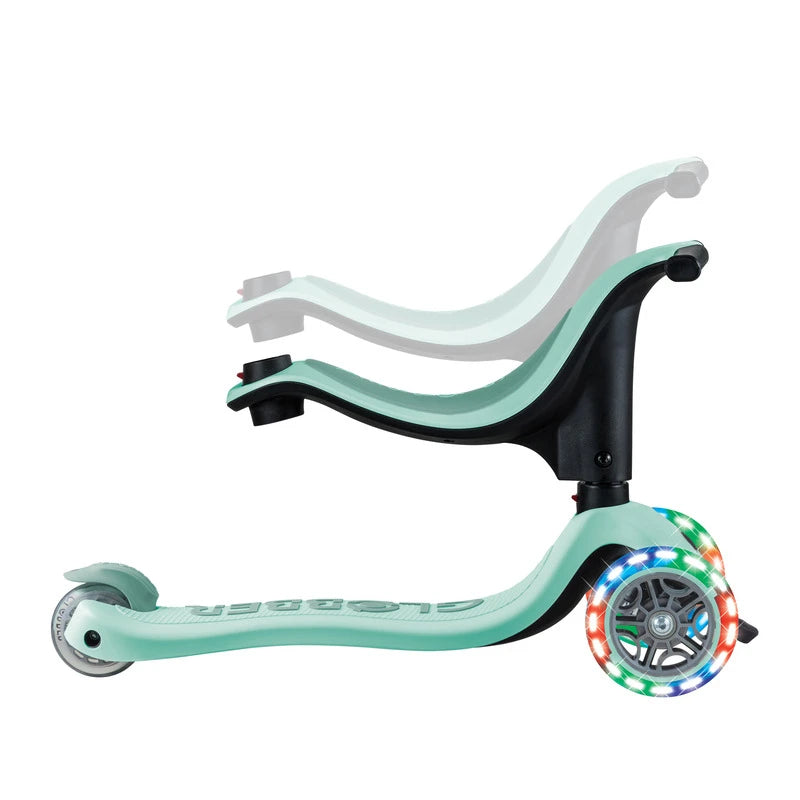 غلوبر سكوتر جو أب سبورتي 3 عجلات أزرق سكوتر 3 عجلات GLOBBER