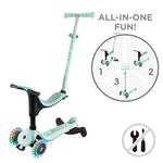 غلوبر سكوتر جو أب سبورتي 3 عجلات أزرق سكوتر 3 عجلات GLOBBER