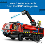 ليجو 60499 سيتي شاحنة إطفاء المطار مكعبات التركيب LEGO