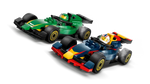 ليجو مكعبات بناء شاحنة فورمولا 1 مع سيارات مكعبات التركيب LEGO