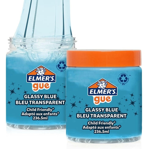 ايلميرز سلايم ازرق شفاف سلايم Elmer's