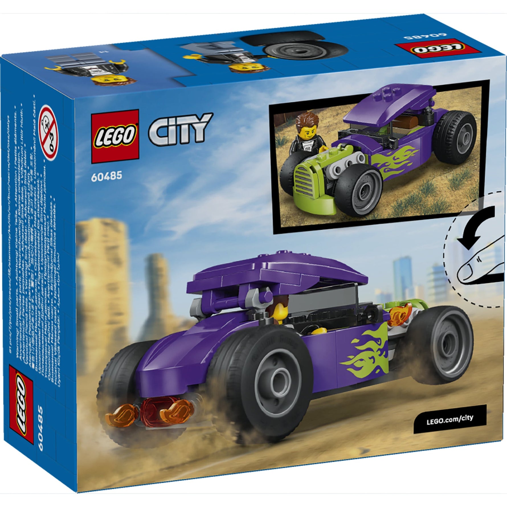 ليجو 60485 سيتي هوت رود مكعبات التركيب LEGO