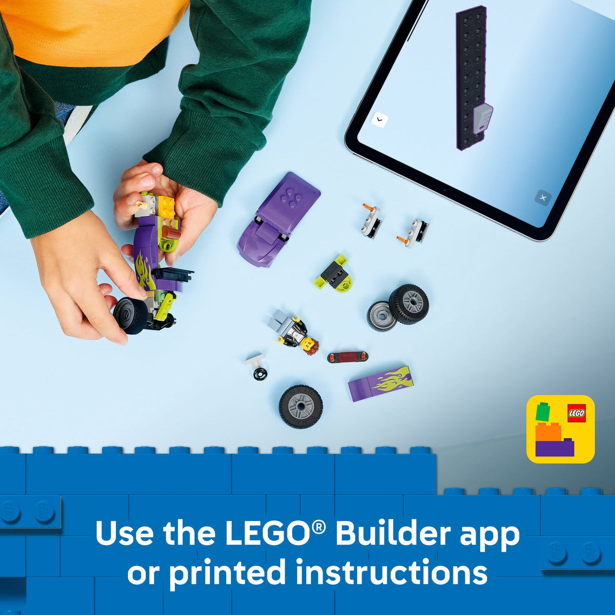 ليجو 60485 سيتي هوت رود مكعبات التركيب LEGO