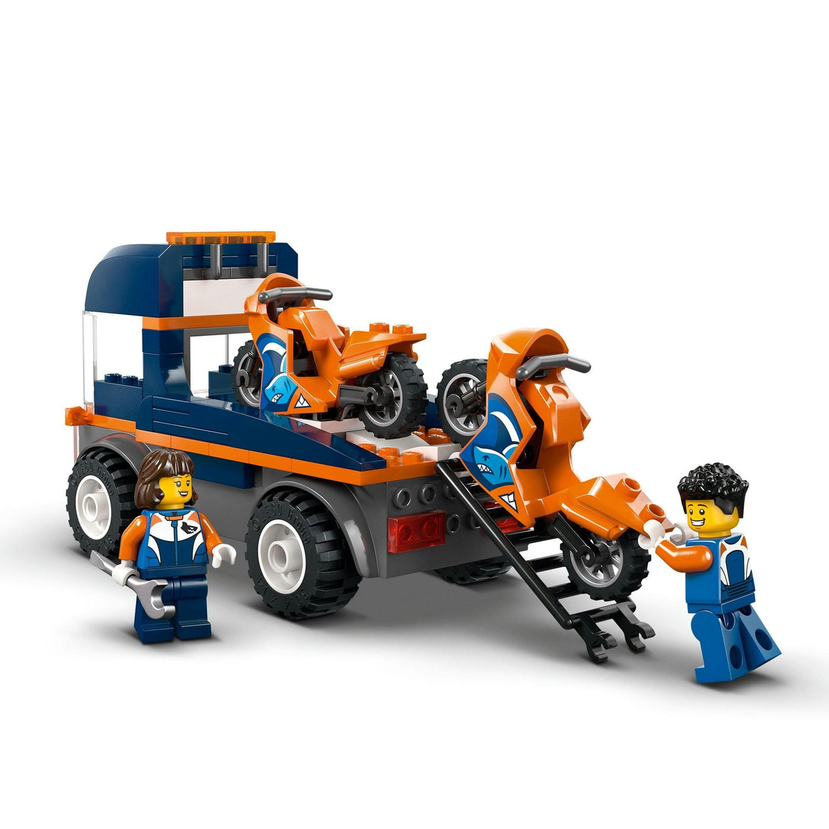 ليجو 60491 سيتي ناقلة الدراجات النارية مكعبات التركيب LEGO