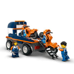 ليجو 60491 سيتي ناقلة الدراجات النارية مكعبات التركيب LEGO
