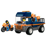 ليجو 60491 سيتي ناقلة الدراجات النارية مكعبات التركيب LEGO