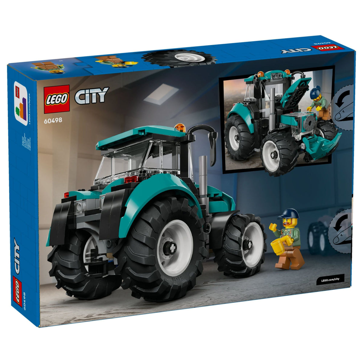 ليجو 60498 سيتي مجموعة بناء الحراثة مكعبات التركيب LEGO