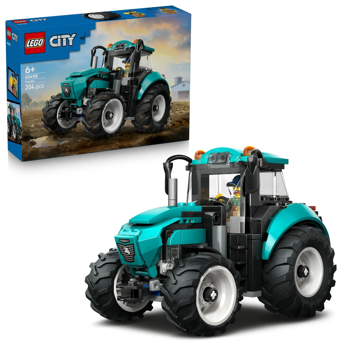 ليجو 60498 سيتي مجموعة بناء الحراثة مكعبات التركيب LEGO